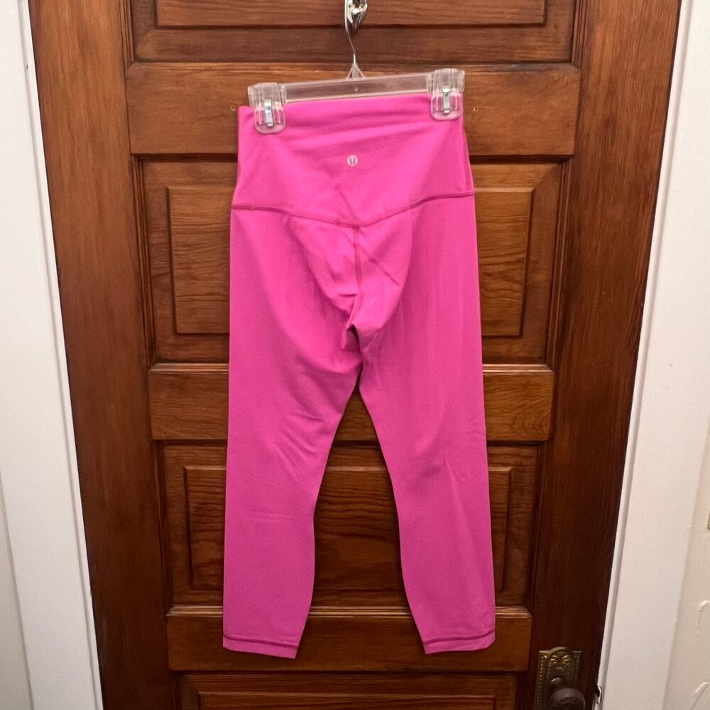 Lululemon Align High-Rise Crop 23" sz 4 NWOT's Pink Women's Leggings $98 - Picture 5 of 13